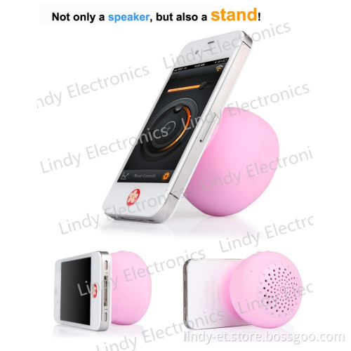 Mushroom Suction Bluetooth Speaker, Mini Portable Wireless Bluetooth Speaker